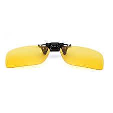 億超 210黃色 男女同款 夜視太陽鏡 近視偏光太陽鏡夾片 司機專用