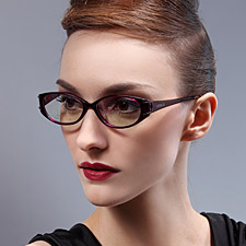 億超F(xiàn)B5001C2紫色 近視女款 大框 休閑 全框板材 中碼眼鏡架