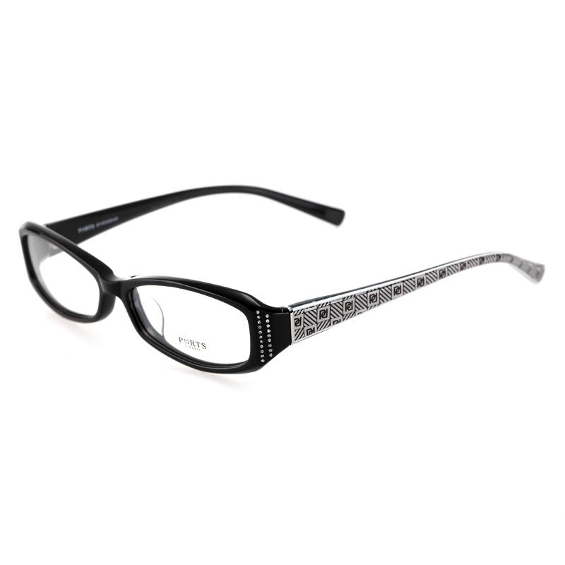 寶姿 新品 PM6615blk1黑色 時尚女士 全框休閑 板材近視眼鏡
