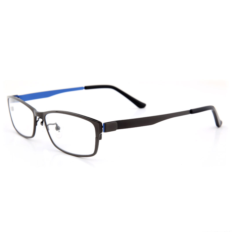 億超BCT9065C156黑框藍(lán)腿 新品 商務(wù)男士 中碼鈦板 全框眼鏡