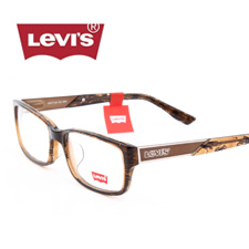 李維斯LS06149Z C04棕色正品 近視男款 高檔大框 潮 眼鏡架