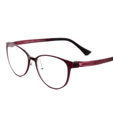 億超 鎢碳 全框眼鏡框 紫色 休閑女款 FB0011C3