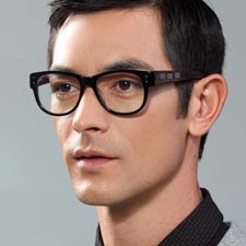 潮人眼鏡框 億超F(xiàn)B5012C4 黑色 裝飾眼鏡 板材 非主流木腿眼鏡