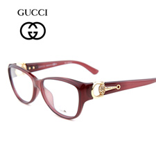 古馳GUCCI板材GG3728/F紫色0D0全框女士近視眼鏡框架