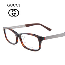 古馳GUCCI板材鈦GG9102/J玳瑁色BCR全框男士近視眼鏡框架