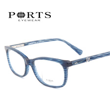寶姿POF13411BE休閑板材全框中碼男女通用近視框架眼