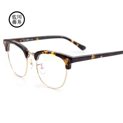 佐川藤井  81211  男女通用  眼鏡框  C176玳瑁金框