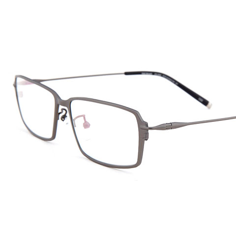 新品億超男士商務(wù)超輕眼鏡純鈦近視框架眼鏡S699C03槍色